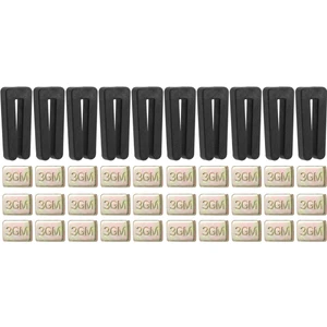 40 Adet Tavan Vantilatörü Kanat Dengeleme Kiti, 10 Adet Esnek Fan Denge Klipsi ve 30 Adet Kendinden Yapışkanlı 3g Ağırlık Dahil (Yurt Dışından)