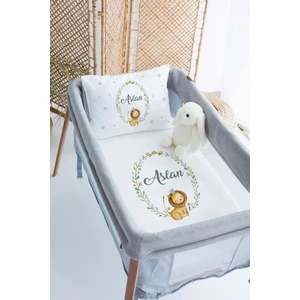 %100 Delux Pamuk Isme Özel 70X120 Park Yatak Nevresim Takımı