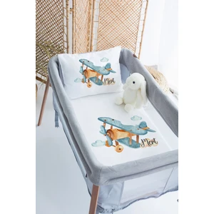 %100 Delux Pamuk Isme Özel 70X120 Park Yatak Nevresim Takımı