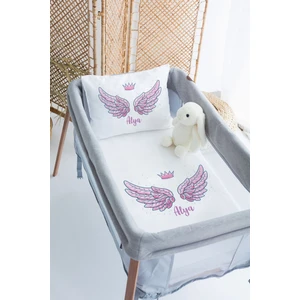 %100 Delux Pamuk Isme Özel 70X120 Park Yatak Nevresim Takımı