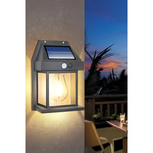 2024 Model Yeni Suya Dayanıklı Harekete Duyarlı Güneş Enerjili Solar LED Dış Mekan bahçe lambası
