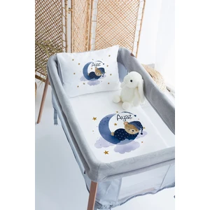 %100 Delux Pamuk Isme Özel 70X120 Park Yatak Nevresim Takımı