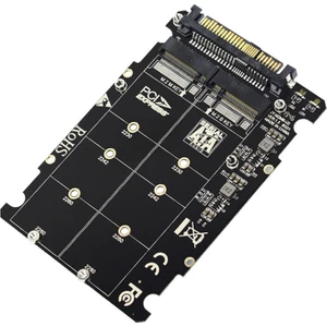 2 In 1 M.2 Nvme Sata U2PCB M.2 Nvme SSD Anahtar M Anahtar B Ssd'den U.2 SFF-8639 Adaptörüne Pcıe M2 Dönüştürücü Masaüstü (Yurt Dışından)