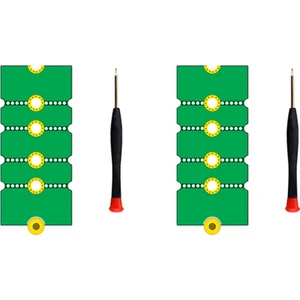 2x Ngff Nvme M.2 Genişletilmiş Braket 2230 Ila 2242/2280, 2242 Ila 2280, 2260 Ila 2280 Transfer Adaptörü Genişletme Raf Kartı (Yurt Dışından)