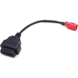 Obd Motosiklet Kablosu 6 Pin Fiş Kablosu Teşhis Kablosu 6pin To Obd2 16 Pin Adaptör (Yurt Dışından)