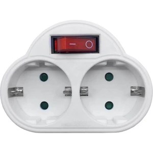Ab Standardı Çoklu Fiş 250 V 16A Çift Soket Dönüşüm Soketi Çıkış Anahtarı Fiş Güç Adaptör Soketi Ab Tak (Yurt Dışından)