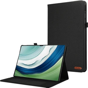Huawei Matepad Pro 13.2 Kılıf Kumaş Doku Tablet Deri Kapak Kart Tutucu (Yurt Dışından)