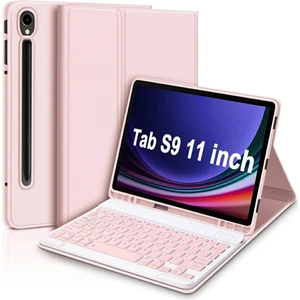 Samsung Galaxy Tab S9 Fe SM-X510 / X516 / X518 Bluetooth Klavye Tablet Kılıf Pu Flip Cover (Yurt Dışından)