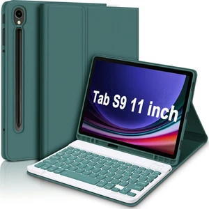 Samsung Galaxy Tab S9 Fe SM-X510 / X516 / X518 Bluetooth Klavye Tablet Kılıf Pu Flip Cover (Yurt Dışından)
