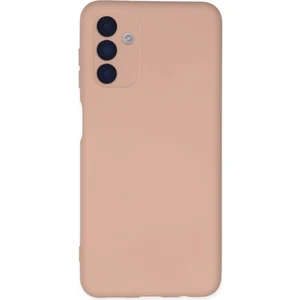 Samsung Galaxy A04S Kılıf Nano Içi Kadife  Silikon - Pudra 300099