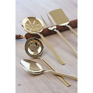 Rio 5'li Sos Servis Seti Parlak Altın