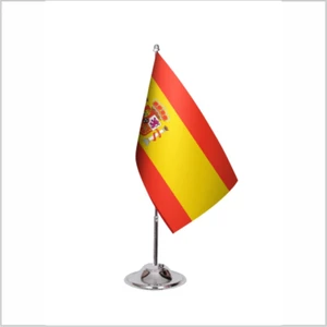 Asya Bayrak Ispanya Tekli Masa Bayrağı