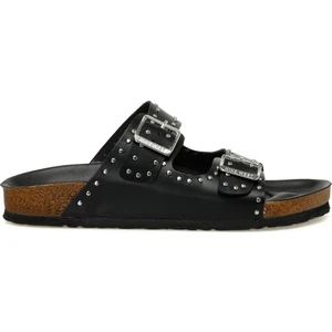 Nine West MICTAN 4FX Siyah Kadın Düz Terlik