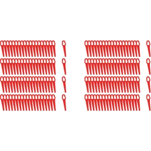 160 Adet 8.3cm Plastik Çim Düzeltici Bıçak Yedek Bıçaklar Çim Biçme Makinesi Bıçakları Çim Biçme Makinesi Için (Yurt Dışından)
