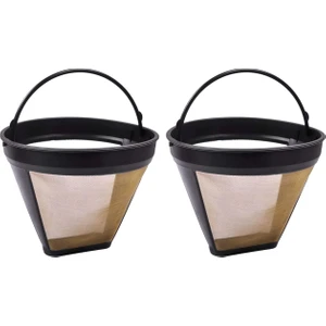 2 Adet Yeniden Kullanılabilir Koni Tarzı Yedek Kahve Filtresi, Makineler Için Kalıcı Kahve Filtrenizin Yerini Alır ve (Yurt Dışından)