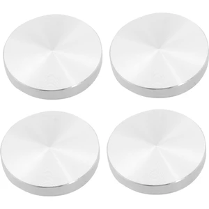 4x Cam Plaka Adaptör Masa Ayağı, Alüminyum, Yuvarlak, 50X8MM, Gümüş (Yurt Dışından)