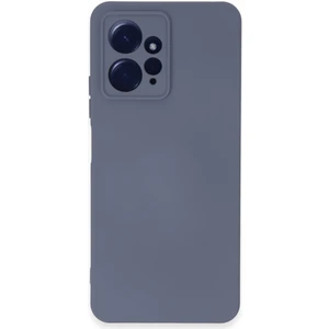 Xiaomi Redmi Note 12 4g Kılıf Nano Içi Kadife  Silikon - Gri 300099