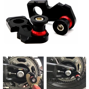 Motosiklet Cnc Alüminyum Zincir Ayarlayıcı Blok Arka Salınım Kolu Makaraları CB650F CBR650F 2014-2019 CB650R 2019 (Yurt Dışından)