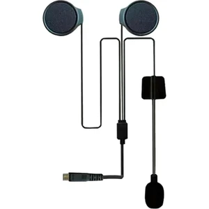 Bluetooth 5.0 Kulaklık Motosiklet Kask Kulaklık Bt-22 Için Mic ile Kablosuz Kulaklık Handsfree (Sadece Bir Mikrofon) (Yurt Dışından)