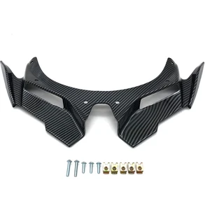 ZX4R -4rr ZX25R 2022-2024 Için Motosiklet Ön Kaporta Aerodinamik Kanatçıklar Kapak Koruma Muhafızları, C (Yurt Dışından)