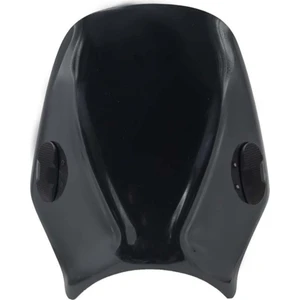 Motosiklet Ön Cam Rüzgar Ekran Kalkanı Deflektör Koruyucu Kapak Keeway 125/150/200 (Siyah) (Yurt Dışından)