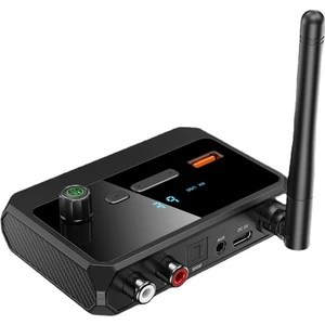 Bluetooth 5.3 Dijital Ekran Alıcısı Fiber Optik Koaksiyel Adaptör (Yurt Dışından)