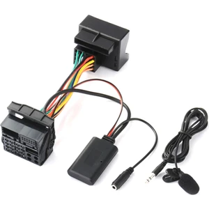Ses Aux Kablosu Adaptörü Bluetooth 5.0 + Opel Için Harici Mikrofon Opel Için CD30 CDC40 CD70 DVD90 (Yurt Dışından)