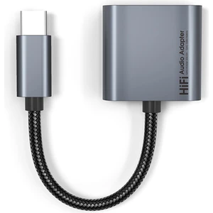 2IN1TO Type C Aux Ses Adaptörü PD60W Hızlı Şarj 32BIT/384KHZ Dac Ses Aux Kulaklık Dönüştürücü (Yurt Dışından)