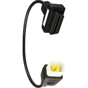 Motosiklet 6 Pin Obd2 16 Pin Arıza Teşhis Adaptör Kablosu Ecu Için (Yurt Dışından)