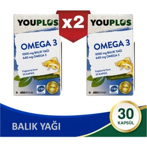 Omega-3 30 Kapsül 2 Adet