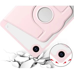 Samsung Galaxy Tab A9 8.7inç X110 X115 Kılıf Kalem Bölmeli Dönebilen Standlı Case
