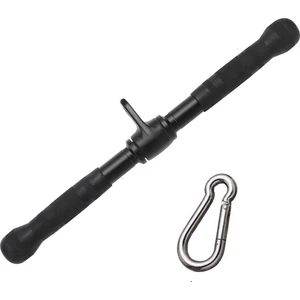 Lat Triceps Bar Aparat 50 cm - Revolving Straight Bar - Biceps Bar - Lat Pulldown - Fitness Aparat
