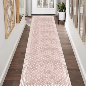Modern Dijital Baskı Dört Mevsim Yıkanabilir Kaymaz Taban Salon Halısı Mutfak Halısı Yolluk