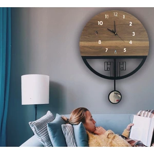 Hayalevim Ahşap Dmr Ahşap Duvar Saati, Ahşap Duvar Saati, Duvar Saati, Sessiz Duvar Saati, Wooden Wall Clock