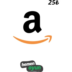 Amazon 25 TL Hediye Kartı