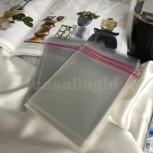 Jelatin Poşet Hediyelik Opp Torba Bantlı 10 x 15 cm 100'lü