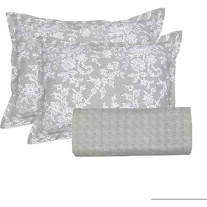 Güllüce Home Çift Kişilik Lastikli Çarşaf & Volanlı Yastık Kılıfı