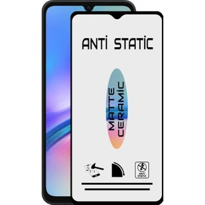 Case World Caseworld Samsung Galaxy A05S Tam Kaplayan Anti Statik Kırılmayan Mat Seramik Nano Esnek Ekran Koruyucu Cam