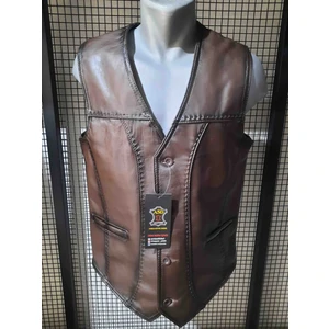 Hakiki Deri Tarz Deri Yelek