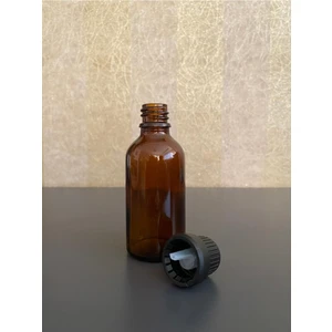 50 ml Amber Şişe İçten Damlalıklı 50 Adet