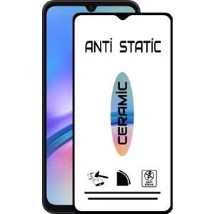 Case World Caseworld Samsung Galaxy A05S Tam Kaplayan Anti Statik Kırılmayan Seramik Nano Esnek Ekran Koruyucu Cam