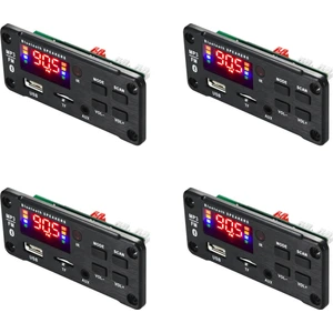 4x Amplifikatör 25WX2 12V Mp3 Dekoder Kurulu Ses Modülü Bluetooth 5.0 Kablosuz Müzik Araba Mp3 Çalar Bluetooth ile (Yurt Dışından)