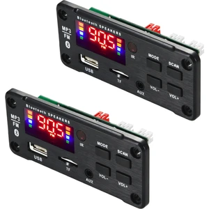 2x Amplifikatör 25WX2 12V Mp3 Dekoder Kurulu Ses Modülü Bluetooth 5.0 Kablosuz Müzik Araba Mp3 Çalar Bluetooth ile (Yurt Dışından)