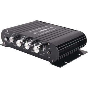 ST-838 Hıfı Amplifikatör 2.1 Kanal Araba Mp3 Mini Amp Aux Girişi Yüksek ve Düşük Bas Ayarı Süper Bas 20WX2 + 40W Amplifikatör (Yurt Dışından)