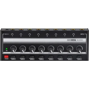 HA800S Ultra Kompakt Ses Amplifikatörü 8 Kanal Mini Stereo Kulaklık Amplifikatörü Stereo Anahtarlama Güç Amplifikatörü-Abd Tak (Yurt Dışından)