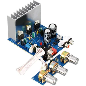 TDA2030 15W+15W+30W 2.1 Kanal Amplifikatör Ses Kartı Subwoofer Amplifikatör Bas Çıkışı Hoparlör Dıy Çift AC12-15V (Yurt Dışından)