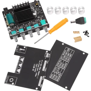 -MT21 2.1 Kanal Bluetooth 5.0 Subwoofer Amplifikatör Kartı 50WX2+100W Güç Ses Stereo Amplifikatör Kartı Bas Amp Aux (Yurt Dışından)