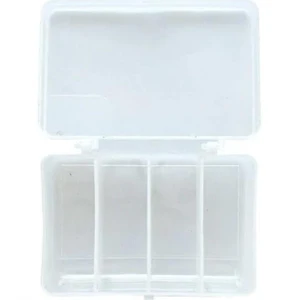 4 Bölmeli Şeffaf Organizer Kutu