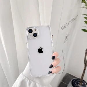 Apple Iphone 13 Kılıf Space Kapak Darbe Emici Kamera Korumasız Şeffaf Silikon Kılıf