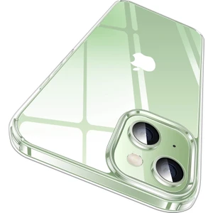 Apple Iphone 15 Plus Kılıf Space Kapak Darbe Emici Kamera Korumasız Şeffaf Silikon Kılıf